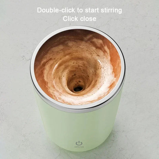 Automatic Mixing Cup USB Rechargeable Self Stirring Magnetic Mug Stainless Steel Milk Stirring Coffee Cup Smart Mixer Water Cup Good Vibrations Adult Super Store