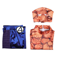 Fantastic Cosplay Four The Thing Costume Ben Roleplay Grimm Top Headgear Pants Outfits Halloween Carnival Party Disguise Suit Good Vibrations