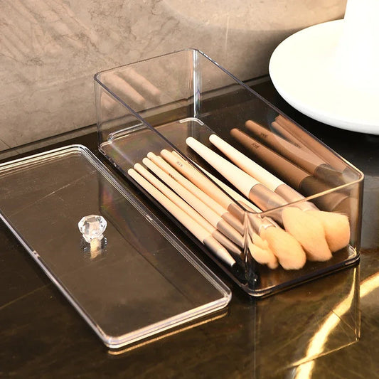 Makeup Organizer for Drawer, Makeup Organizer for Vanity, Countertop, Bathroom, Kitchen and Cabinet Storage Boxes Good Vibrations