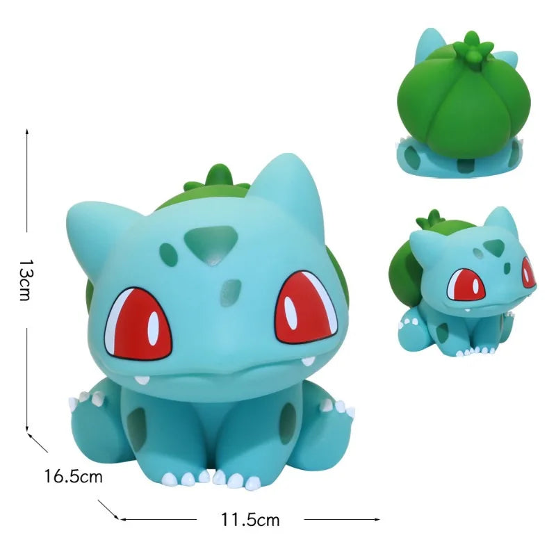 Bulbasaur Squirtle Anime Action Figures PVC Figure Collection Decoration Desk Ornaments Model Toys for ChildrenBirthday Toy Gift Good Vibrations