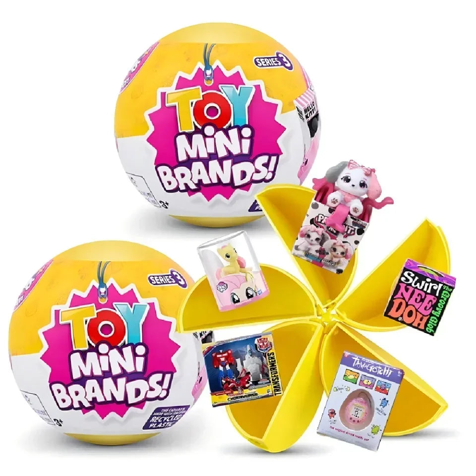 Zuru 5 Surprise Mini Brands Toys Zuru Mystery Blind Box Original Miniature Toy Childrens Surprise Blind Box Toy Gifts Cute Toys Good Vibrations