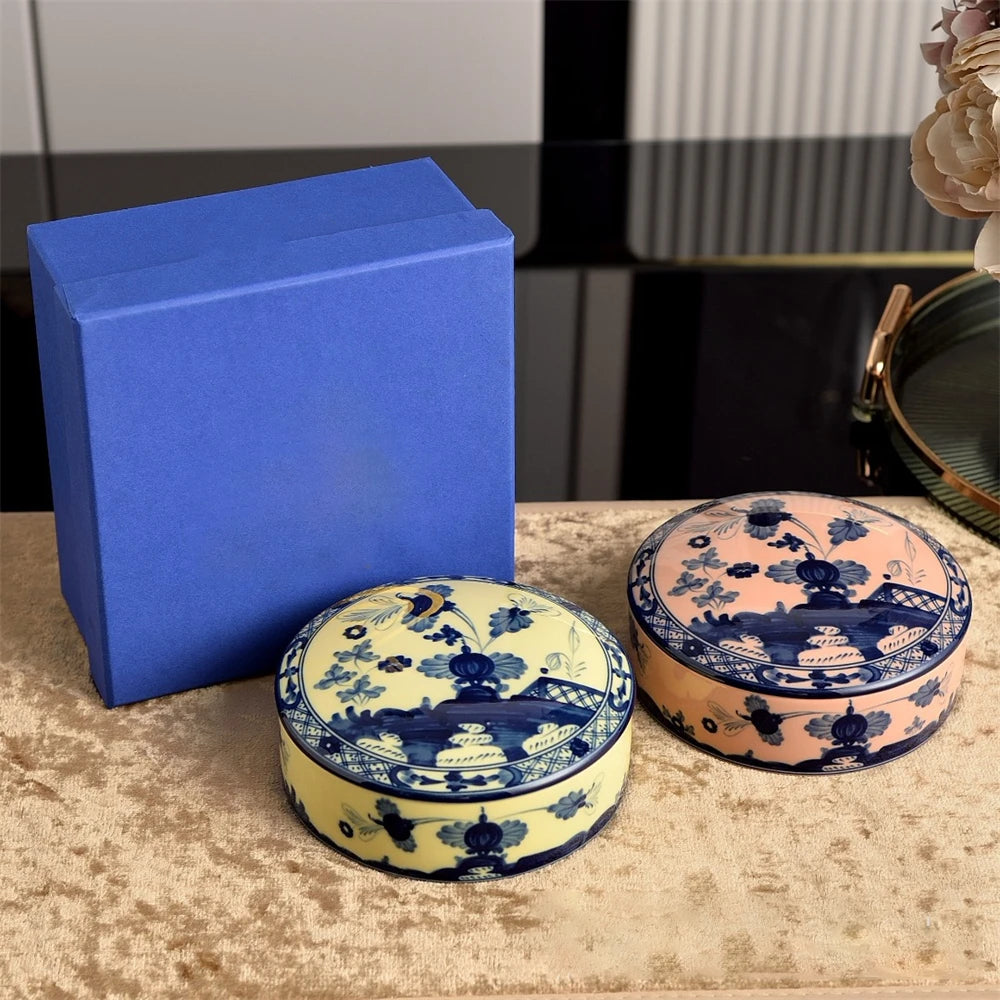 Italian Ceramic Tableware Household Jewelry Box Teapot Sugar Pot Milk Pot Kitchen Supplies Dim Sum Plate Fruit Plate Tableware Good Vibrations