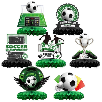 Football Party Disposable Tableware Boys Kids 1st Birthday Party Decorations Sports Soccer Theme Birthday Party Supplies Decor Good Vibrations
