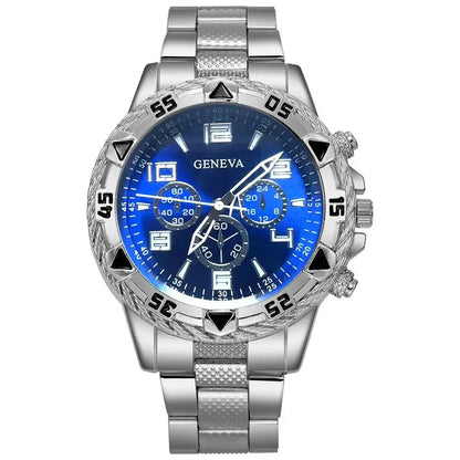 Men Watches Luxury Brand Watches for Men Fashion High Quality Quartz Wristwatches Business Steel Strap Sports Male Clock Good Vibrations