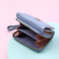 Luxury Brand Women's Small Wallet Female Card Holder Short Wallets with Coin Purse for Woman Ladies PU Leather Hasp Mini Clutch Good Vibrations