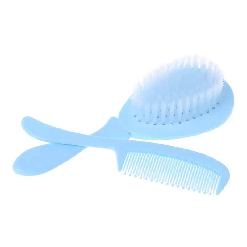 Baby Hair Brush & Comb Set Children Hair Brush Soft Nylon Bristle Cradle Caps Hair Brush for Toddler Infant  Massage Dropship Good Vibrations