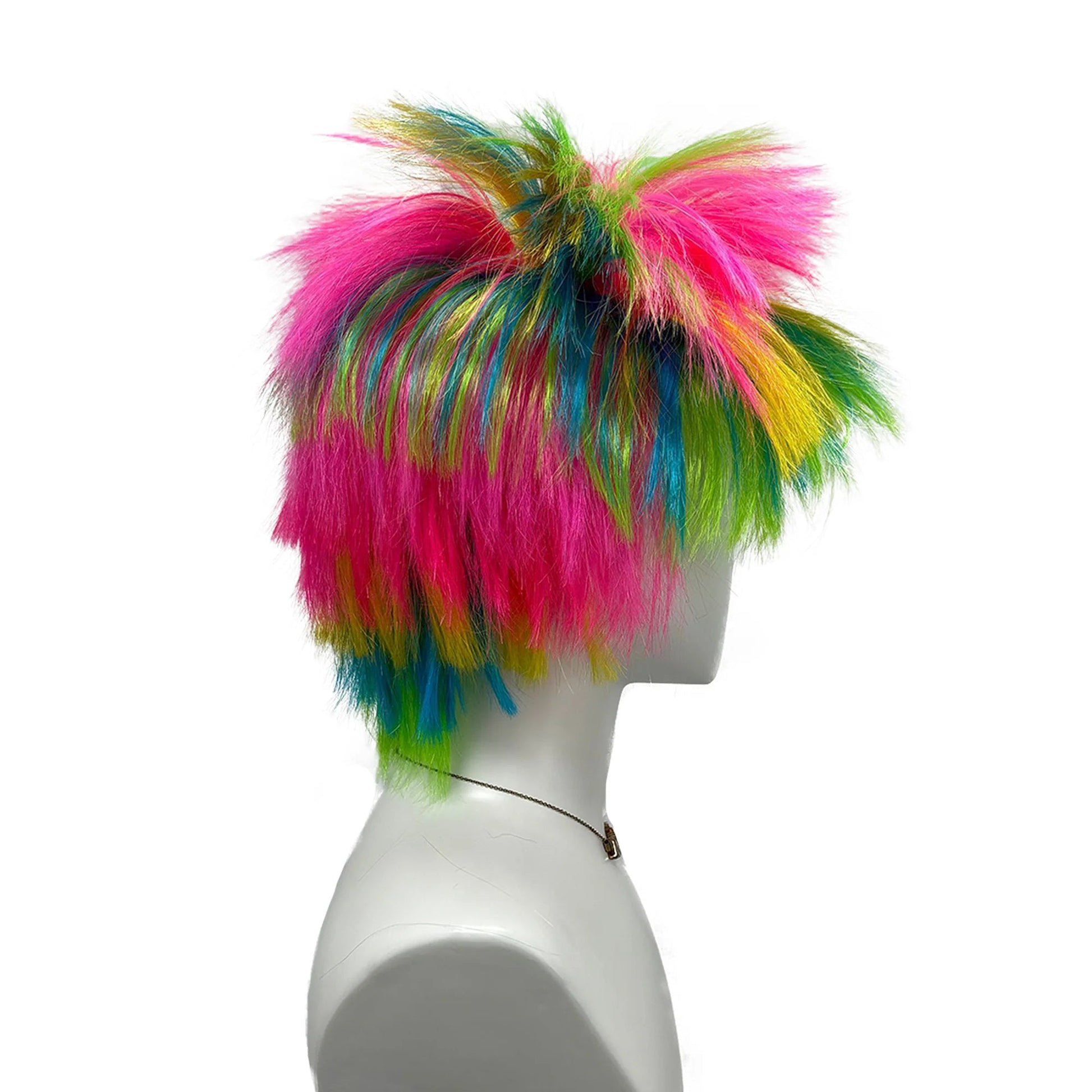 Trick colorful dress up wig explosion head hedgehog-inspired style head modeling wigs for costume party Halloween cosplay gifts Good Vibrations