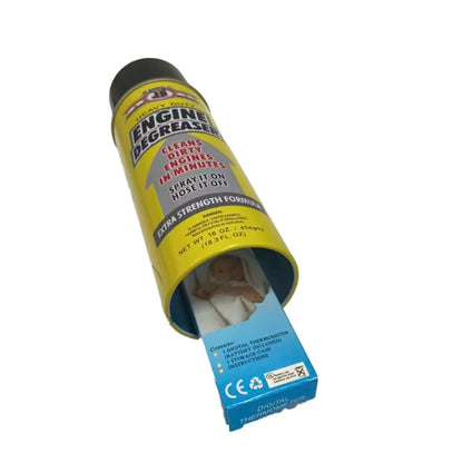 Engine Degreaser Diversion Safe Stash Can with Food Grade Smell Proof Bag with Hidden Compartment for Keys, Cash and Valuables Good Vibrations Adult Super Store