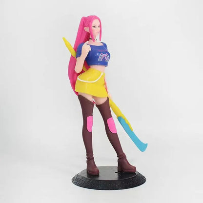 Kpop Demon Hunter Figura Rumi Mira Zoey Anime Model Collectible Statues Toys Decorative Items for Fans Good Vibrations