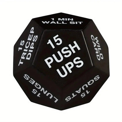 Fitness Game Dice PU Foam 12 Sides Rounded Numbers DiceEnjoy New Exercise Methods Anywhere Add Surprise Fun To Fitness Routine Good Vibrations