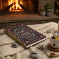 Natural Remedies Handbook with Ancient Cures for Family Health PP Cover Waterproof Notebook for Home Office Travel Gift Good Vibrations