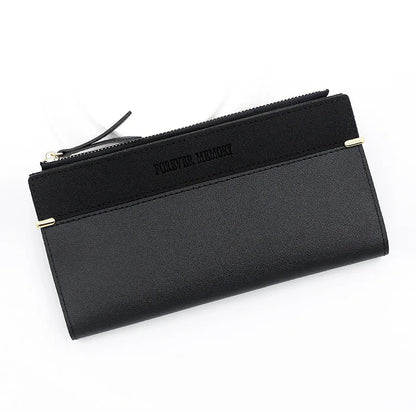 Long Purses For Women Wallet New Fashion Long Coin Purse Card Holder Small Ladies Wallet Female Hasp Mini Clutch billetera bolas Good Vibrations