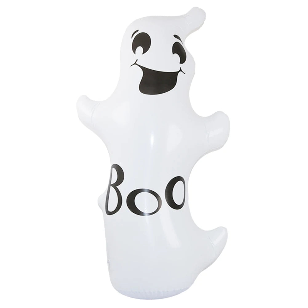 Halloween Standing Inflatable Pumpkin Windproof Inflatable Pumpkin Ghost Horror Festival Theme Indoor Outdoor Garden Decorations Good Vibrations