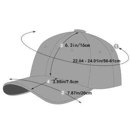 Fashion Letter Embroidery Camouflage Baseball Hats Spring and Autumn Outdoor Adjustable Casual Hats Sunscreen Hat Good Vibrations