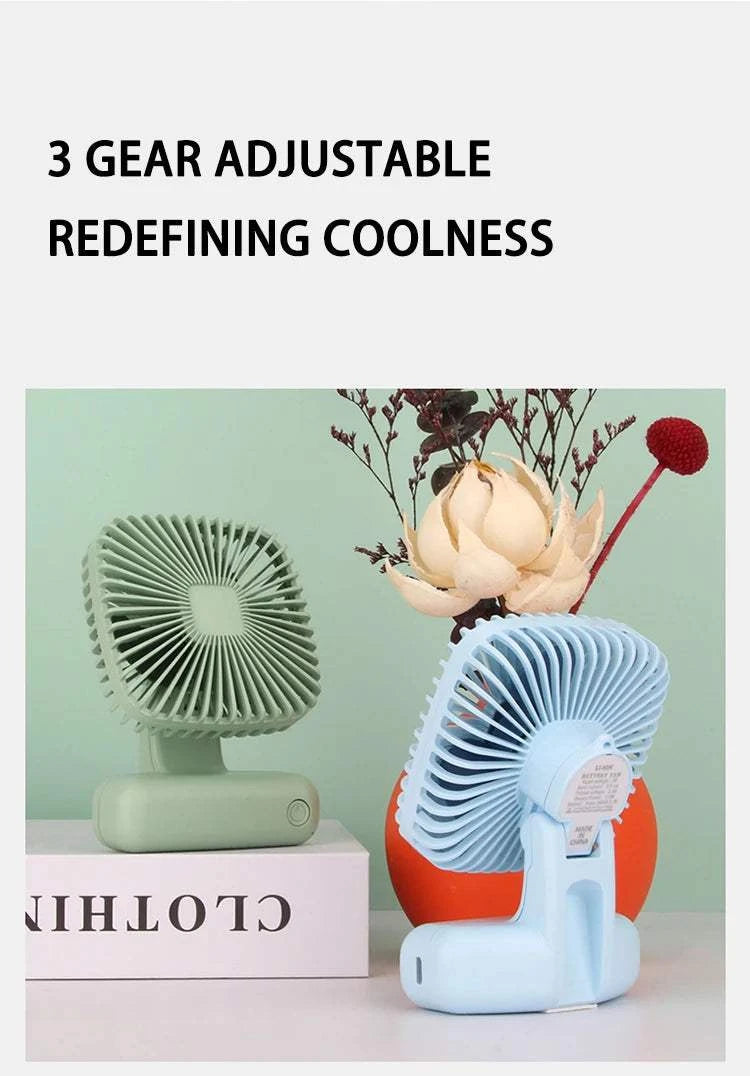 Desktop Desktop Small Fan Mini Handheld Usb Three Speed Cool Air Car Home Office Portable Quiet Outdoor Simple Portable Summer Good Vibrations Adult Super Store