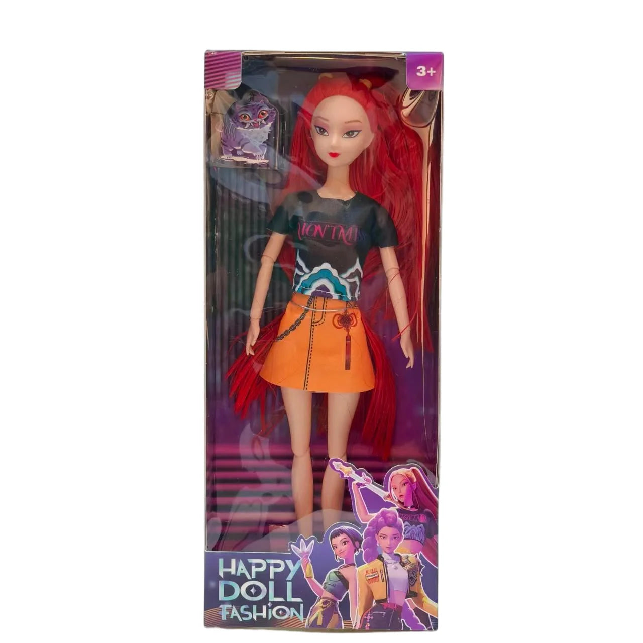 New Korean Wave Girl Group K-POP Witch Hunt Doll Rumi Mirazoi Toy Vinyl Doll Christmas Children's Birthday Gift Good Vibrations