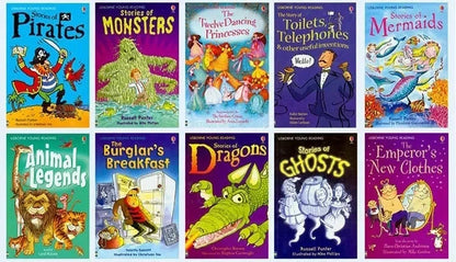 The Usborne 1st 2nd 3rd 4th Reading Collection Library English Picture Book Learning Education Help Children Grow As A Reader Good Vibrations