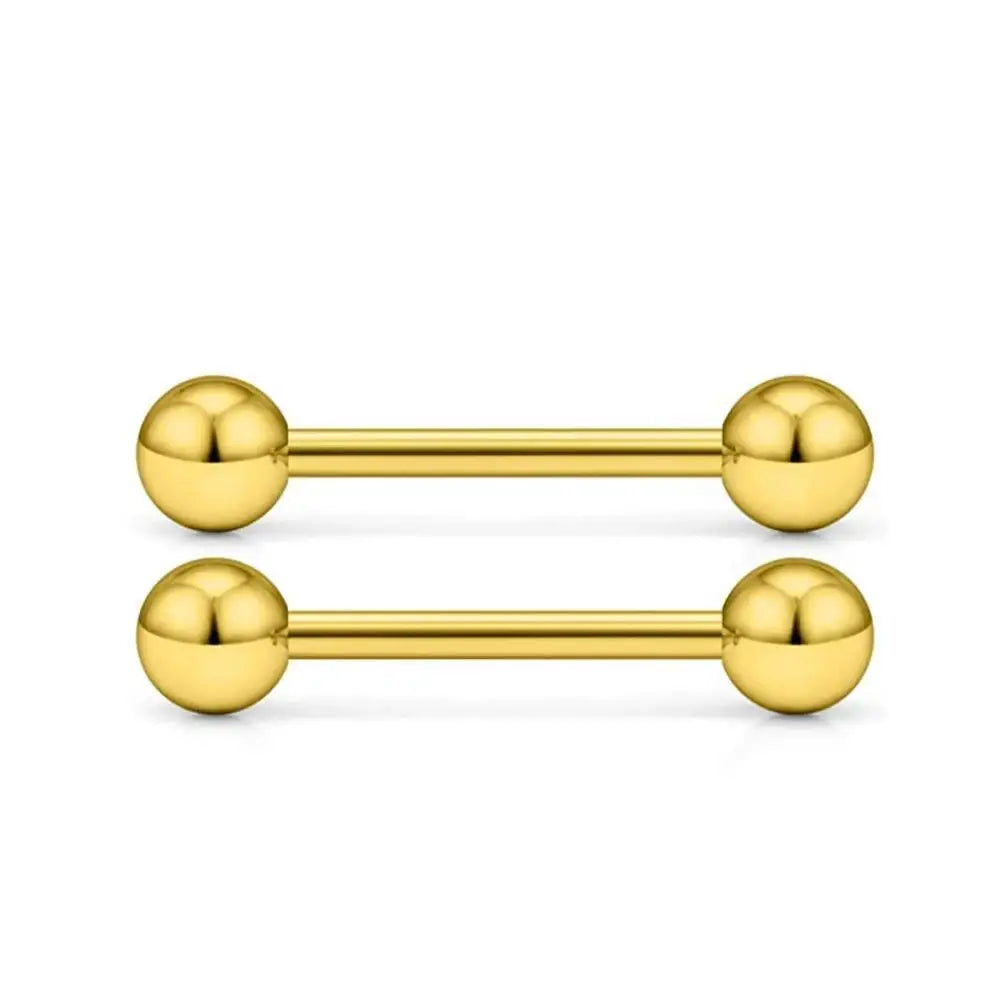 14G Tongue Rings Surgical Steel Straight Barbell Nipplerings Nipple Body Piercing Jewelry Long Barbell Bridge Tongue Rings Good Vibrations