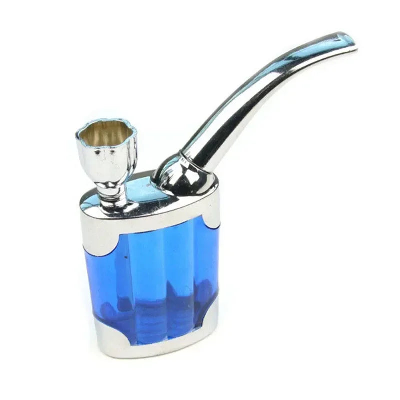 Complete set Cleanable Acrylic Smoking Pipe Fashion Microfilter Tobacco Pipe Circulation Reduce Tar Smoke filter Cigarette Tool Good Vibrations