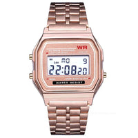 Women Men Watch Vintage LED Digital Sports Watches for Women Electronic Digital Wristwatches Gift Reloj Mujer Relogio Feminino Good Vibrations