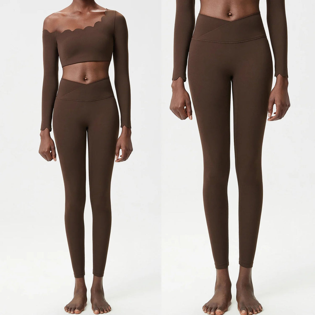Woman Clothes Sexy Outfits Spring High Waist Women's Clothing Sets Clothing Fitness Solid Color Plus Size Sportswear Woman Gym Good Vibrations