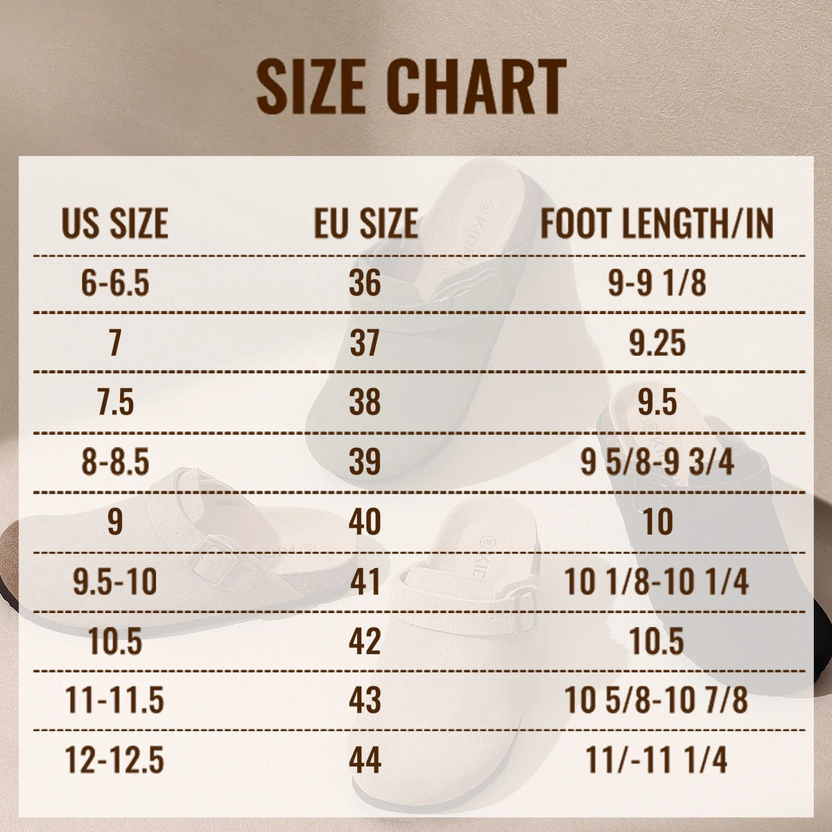 Comwarm Women's Suede Clogs with Adjustable Strap Cork Footbed Leather Mules Slippers Unisex Outdoor Comfortable Potato Shoes Good Vibrations