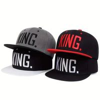 KING Letter embroidery Snapback hat street men women lovers baseball cap hiphop sports caps adjustable hats Good Vibrations