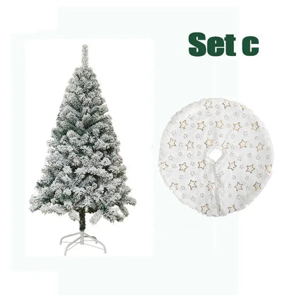 Christmas Tree PVC Artificial Snow Christmas Tree Cedar Christmas Tree Mall Window Decoration Tree Christmas Decoration Supplies Good Vibrations