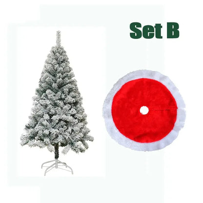 Christmas Tree PVC Artificial Snow Christmas Tree Cedar Christmas Tree Mall Window Decoration Tree Christmas Decoration Supplies Good Vibrations