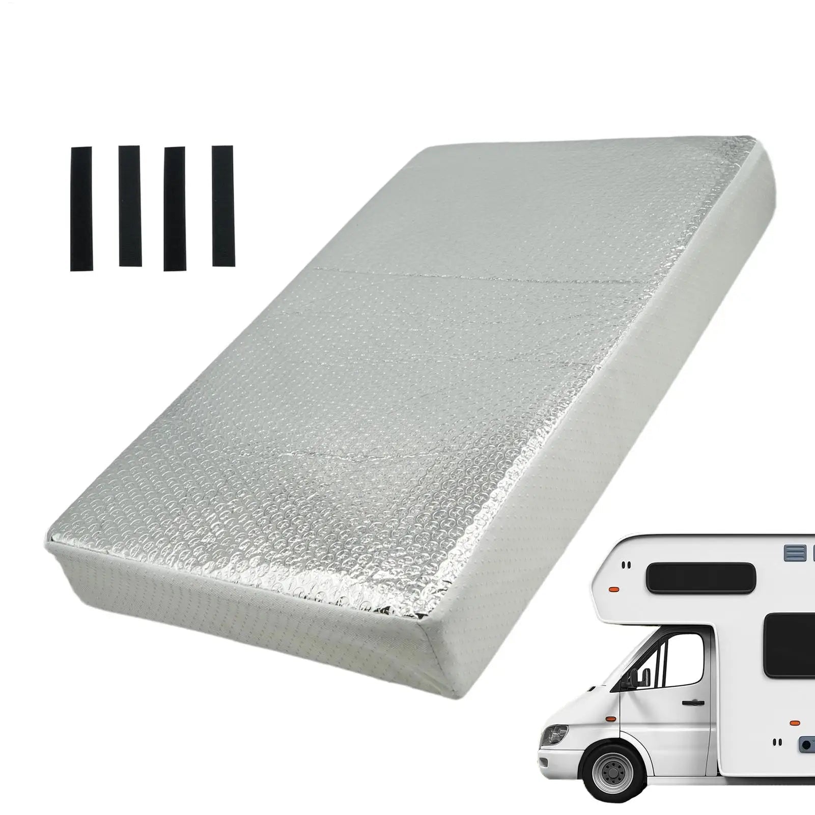 RV Vent Insulator Reflective Waterproof RV Roof Vent Cover Automotive Supplies for Hot Day Winter Camping Road Trip Good Vibrations