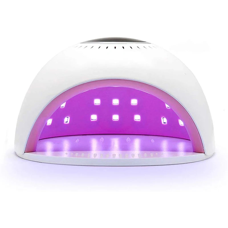 Red Light Nail Lamp Quick Drying Gel Polish With 30/60/120s Timer Auto Sensor Nail Art Machine For Salon Good Vibrations
