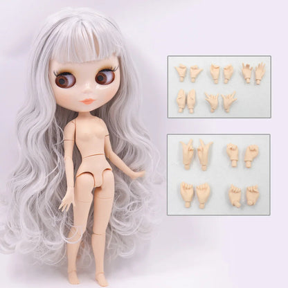 ICY DBS blyth doll 1/6 bjd toy joint body white skin shiny & matte face 30cm on sale special price toy gift anime doll Good Vibrations
