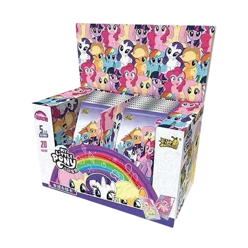 KAYOU Genuine My Little Pony Card Rainbow Series Game Collection Card Cartoon Children Toy Surrounding Girl Gift Original Box Good Vibrations