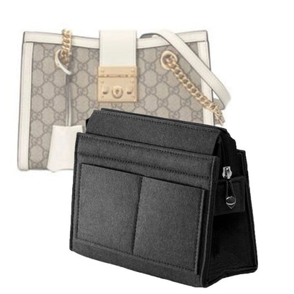 Purse Organizer Insert, Multi-Pocket Felt Bag Organizer For Handbag Tote Bag Purse Organizer Good Vibrations
