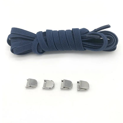 No tie Shoe laces Elastic laces Sneakers Flat Shoelaces without ties Quick Shoelace for Shoes Kids Adult One Size fits All Shoes Good Vibrations