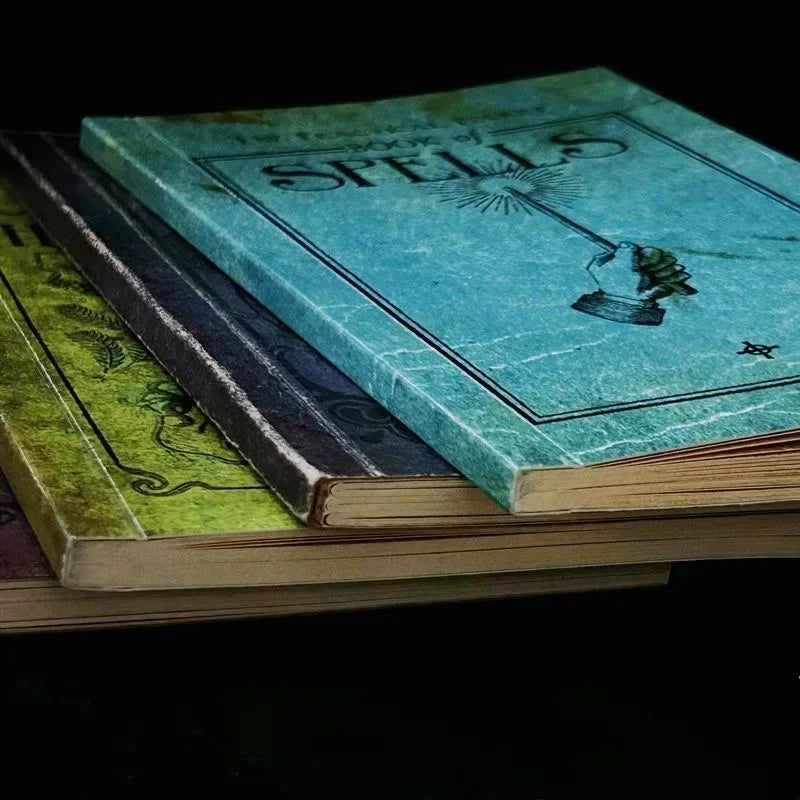 Herbalism Textbook Astrology Book Vintage Scrapbooking Charmed Book Journal Notebook Good Vibrations