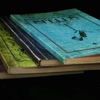 Herbalism Textbook Astrology Book Vintage Scrapbooking Charmed Book Journal Notebook Good Vibrations