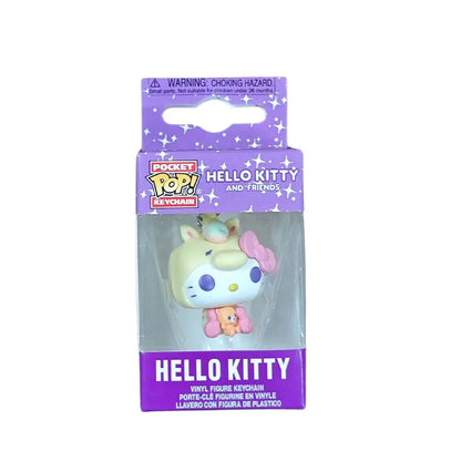 My Melody Kuromi With Baku Keychain Toy Hello Kitty Pochacco Devil Kuromi Pocket Pop Keychain Collectible Model Toys Good Vibrations