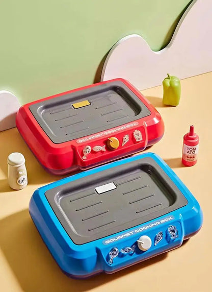 DIY Kitchen Cooking toy Set with 20pcs Multi-functional Induction Children's Play House Food Toys for Parent-child fuuny Gifts Good Vibrations