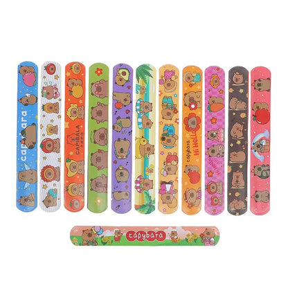 Cartoon Capybara Birthday Party Decoration Disposable Tableware Cup Plate Napkins Tablecloth Banner Baby Shower Party Supplies Good Vibrations