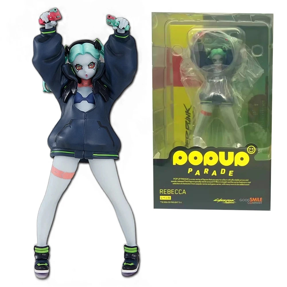 Anime Game Cyberpunk: Edgerunners Rebecca Figure Standing Model Toy Birthday Gift  Aciton Figure Collection Desk Decoration Gift Good Vibrations