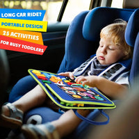 Busy Board Montessori Toys for Toddlers Sensory Toy Preschool Learning Educational Travel Activities For Boys Fine Motor Skills Good Vibrations