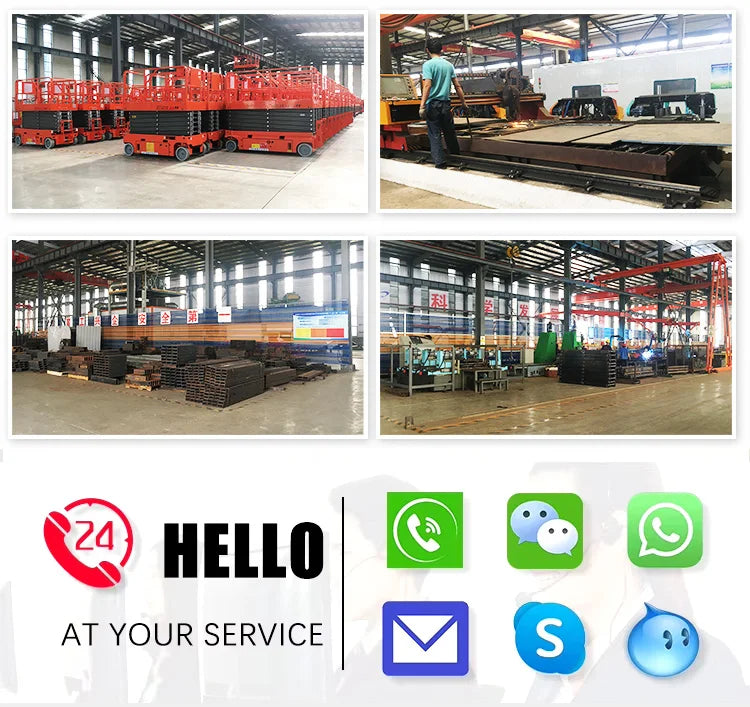 Portable residential single lift, lifting height 6m - 10m, aluminum alloy mast lifting work platform, suitable for home use Good Vibrations