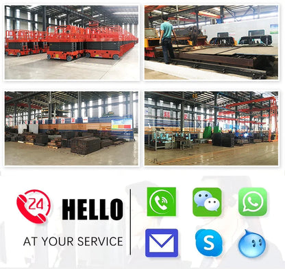 Portable residential single lift, lifting height 6m - 10m, aluminum alloy mast lifting work platform, suitable for home use Good Vibrations