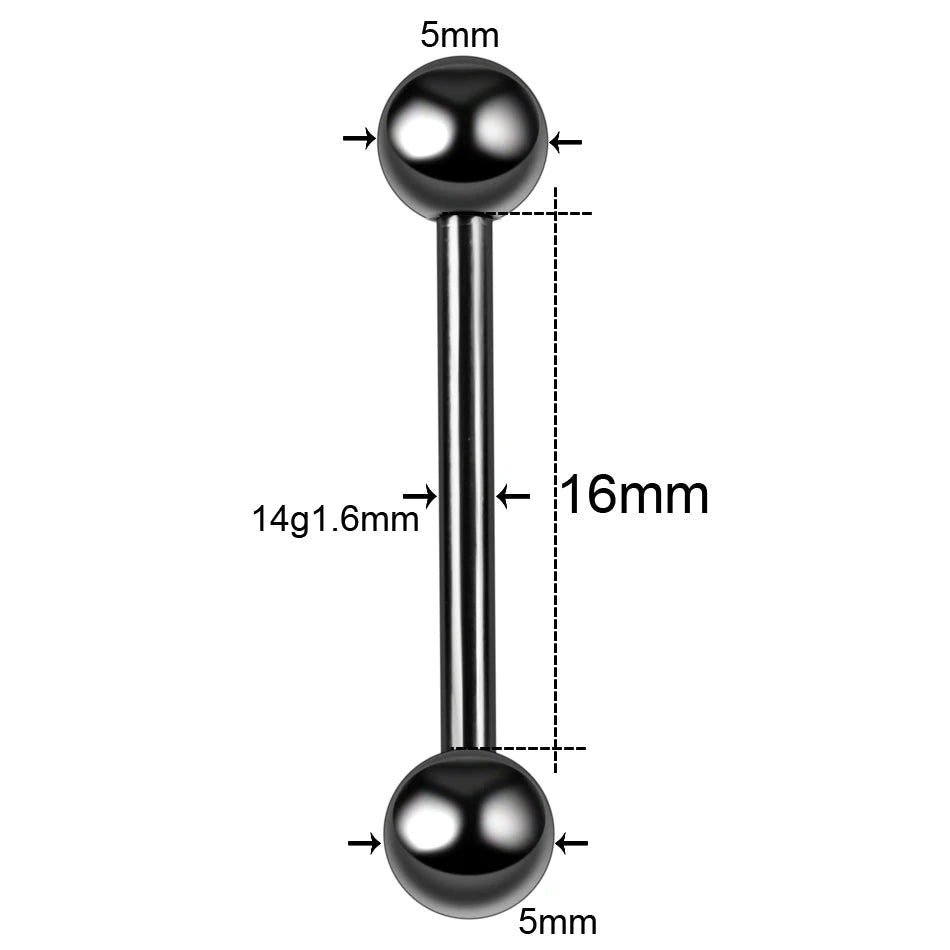 1PC Stainless Steel Heart Shaped Tongue Ring Barbell Tongue Piercing Cute Bar Ear Tragus Studs Nipple Bar Piercing Body Jewelry Good Vibrations