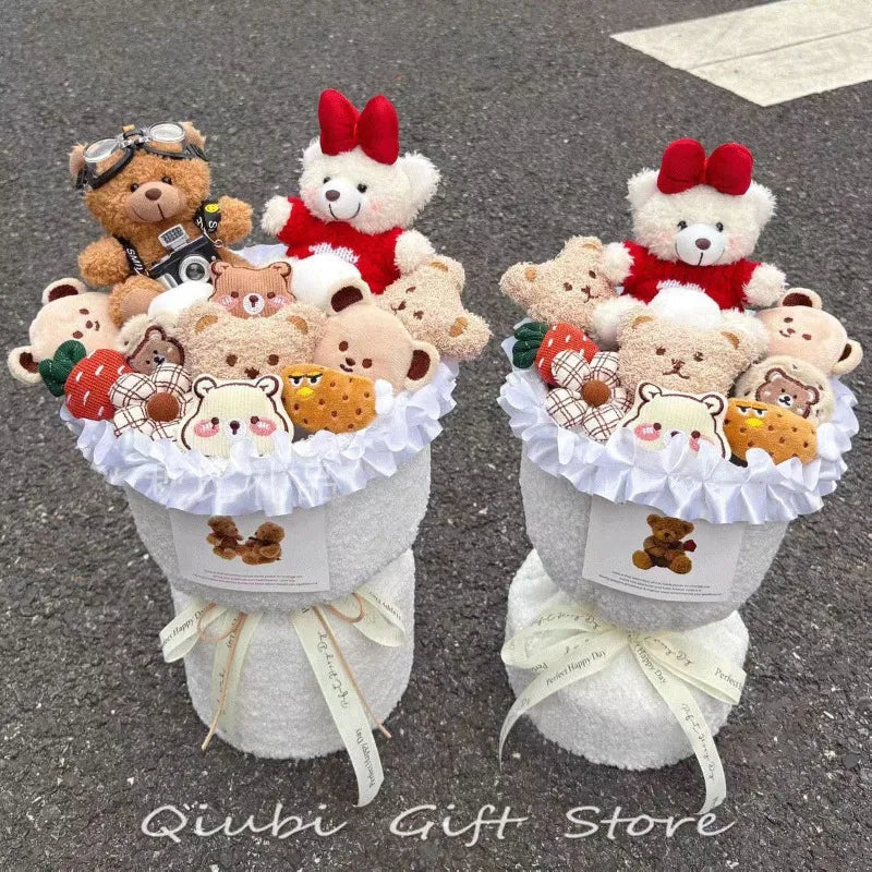 Birthday Gifts for Girlfriend - Cute Doll Bouquet Flowers, Lovely Surprise Present Idea for Her Special Day Good Vibrations