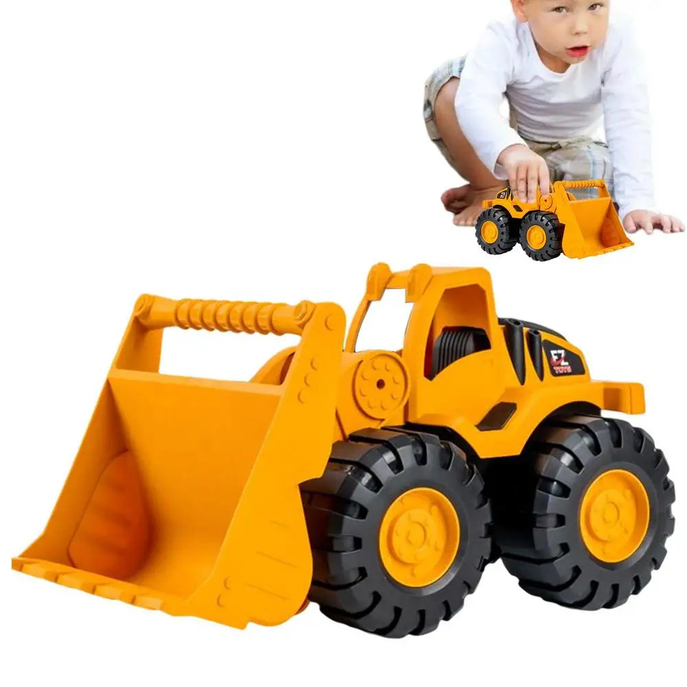 Excavator Toy Inertia Driving Excavator For Kids Construction Fleet Toddler Early Education Construction Vehicles Toys Good Vibrations