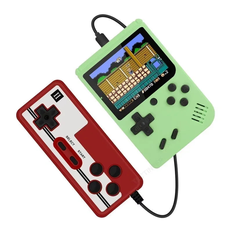 NEW Portable Retro Mini Video Game Console 8-Bit Handheld Game Player Built-in 400 games AV Out Game Console Gameboy videojuego Good Vibrations