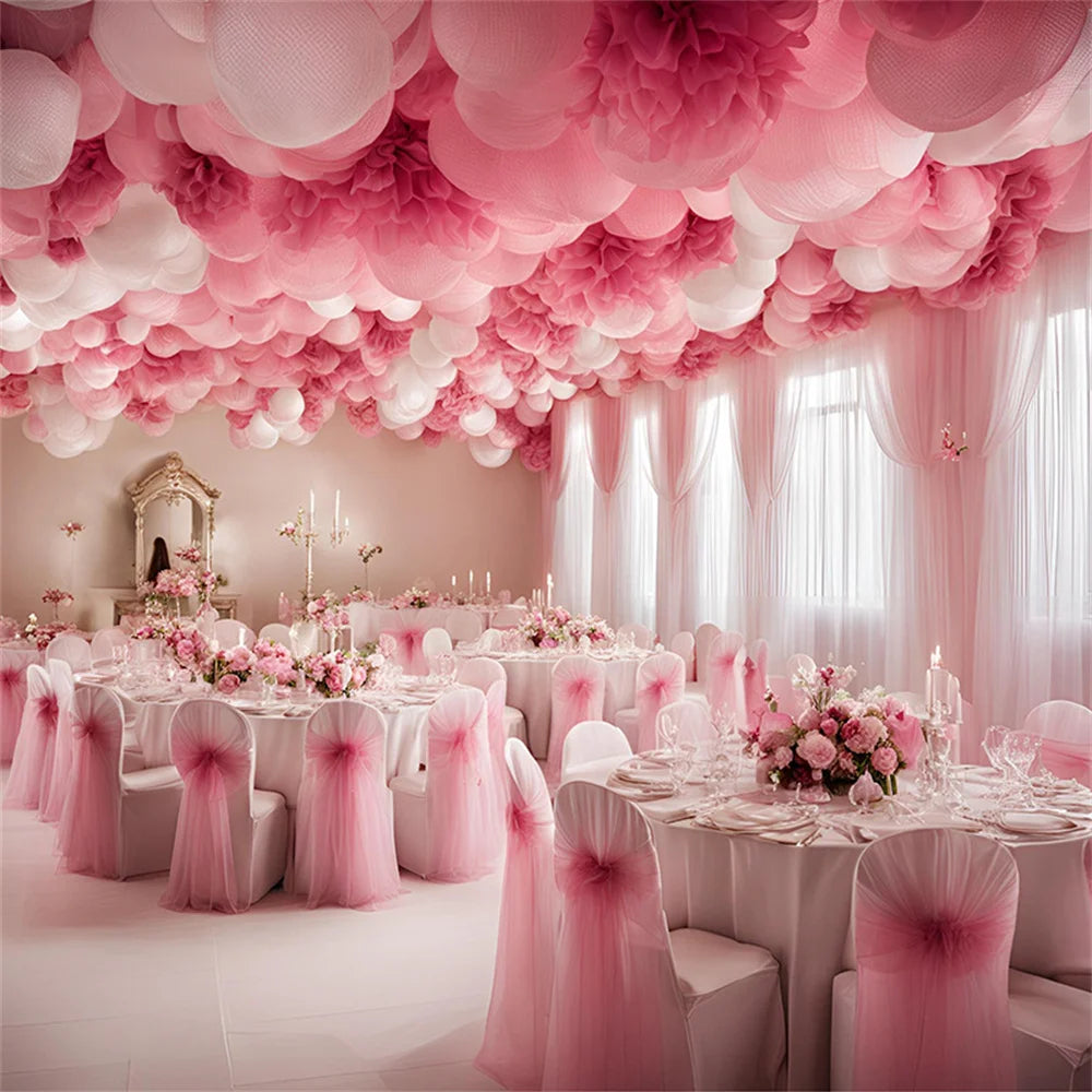 10/5/3/2/1M Wedding Tulle Backdrop Curtains,Sheer Backdrop Curtains,Birthday Party Baby Shower,Photography Backdrop Decor Good Vibrations