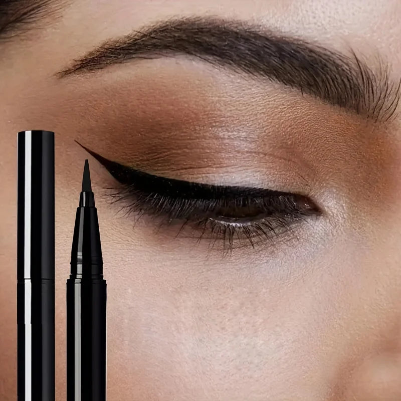 5pcs/set Waterproof Smudge-Proof Liquid Eyeliner, Quick-Dry & Long-Lasting Eye Makeup, Easy To Apply On Lower Lashes Good Vibrations